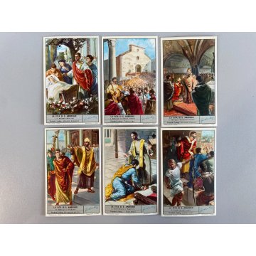 LOTTO 10 SERIE FIGURINE Liebig COMPLETE 12 fig VARIE 2 SERIE Lavazza 6 fig AMICA
