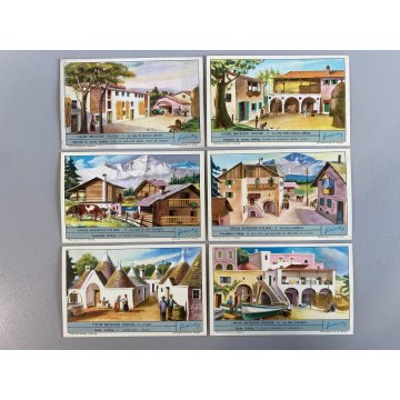 LOTTO 10 SERIE FIGURINE Liebig COMPLETE 12 fig VARIE 2 SERIE Lavazza 6 fig AMICA
