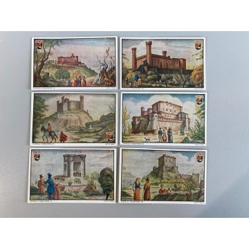 LOTTO 10 SERIE FIGURINE Liebig COMPLETE 12 fig VARIE 2 SERIE Lavazza 6 fig AMICA