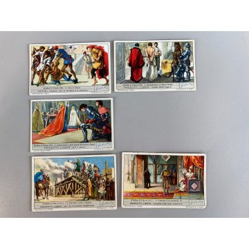 LOTTO 10 SERIE FIGURINE Liebig COMPLETE 12 fig VARIE 2 SERIE Lavazza 6 fig AMICA