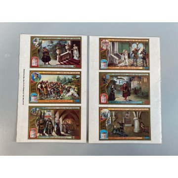 LOTTO 10 SERIE FIGURINE Liebig COMPLETE 12 fig VARIE 2 SERIE Lavazza 6 fig AMICA