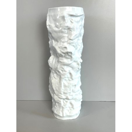 VASO BAVARIA DESIGN PORTA FIORI PORCELLANA BIANCA VINTAGE ARREDAMENTO epoca 1970