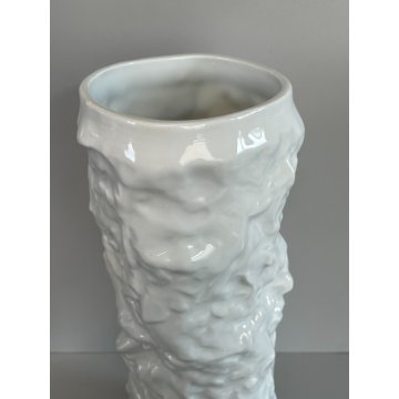 VASO BAVARIA DESIGN PORTA FIORI PORCELLANA BIANCA VINTAGE ARREDAMENTO epoca 1970