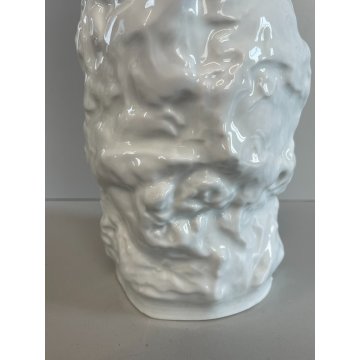 VASO BAVARIA DESIGN PORTA FIORI PORCELLANA BIANCA VINTAGE ARREDAMENTO epoca 1970