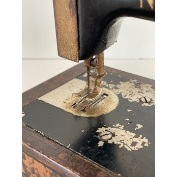 ANTICA RARA PICCOLA MACCHINA DA CUCIRE NECCHI PER BAMBINI ANNI 30 ORIGINALE OLD