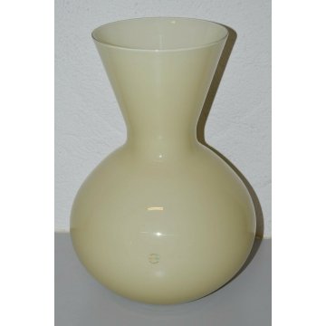 VASO DESIGN VENINI Idria H. 36 cm. VETRO MURANO scatola GLASS VASE collezione