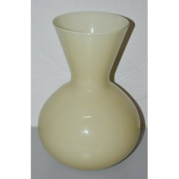 VASO DESIGN VENINI Idria H. 36 cm. VETRO MURANO scatola GLASS VASE collezione