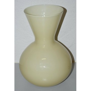 VASO DESIGN VENINI Idria H. 36 cm. VETRO MURANO scatola GLASS VASE collezione