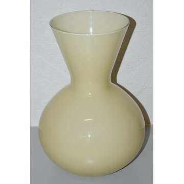 VASO DESIGN VENINI Idria H. 36 cm. VETRO MURANO scatola GLASS VASE collezione