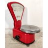 BERKEL Bilancia 1 PIATTO colore ROSSO portata 3 kg PESO div. 5 gr VINTAGE SCALE