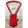 BERKEL Bilancia 1 PIATTO colore ROSSO portata 3 kg PESO div. 5 gr VINTAGE SCALE