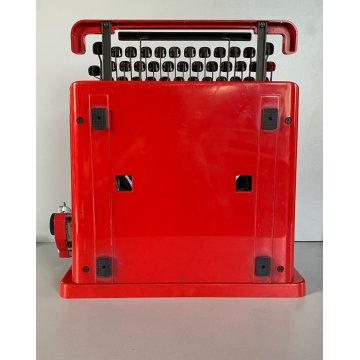 MACCHINA DA SCRIVERE OLIVETTI Valentine ROSSA PORTATILE Sottsass TYPE WRITER '70