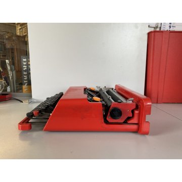 MACCHINA DA SCRIVERE OLIVETTI Valentine ROSSA PORTATILE Sottsass TYPE WRITER '70