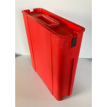 MACCHINA DA SCRIVERE OLIVETTI Valentine ROSSA PORTATILE Sottsass TYPE WRITER '70
