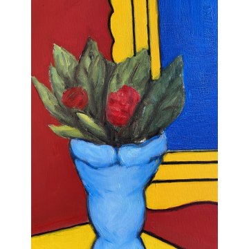 QUADRO DIPINTO ASTRATTO OLIO TELA Antonio Barilà ARTE CONTEMPORANEA EPOCA '900