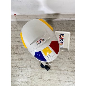 GIOCATTOLO ROBOT Emiglio GIOCHI PREZIOSI con TELECOMANDO GRANDE 62 cm/h ANNI '80