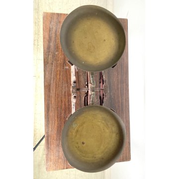 ANTICA BILANCIA COMMERCIALE GHISA FERRO PORTATA 10 Kg PIATTI PESA OTTONE '900