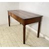 ANTICO TAVOLO PRANZO IMPERO RETTANGOLARE LEGNO NOCE 3 CASSETTI TABLE SALA 1800