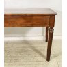 ANTICO TAVOLO PRANZO IMPERO RETTANGOLARE LEGNO NOCE 3 CASSETTI TABLE SALA 1800