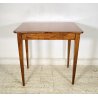 ANTICO TAVOLINO SCRITTOIO LEGNO INTARSIATO LASTRONATO 1800 TABLE SCRIVANIA OLD