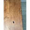 ANTICA PICCOLA CASSAPANCA legno ABETE 93 cm epoca 1800 OLD WOOD CHEST rombo