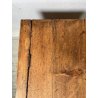 ANTICA PICCOLA CASSAPANCA legno ABETE 93 cm epoca 1800 OLD WOOD CHEST rombo