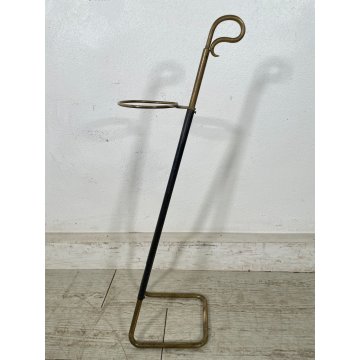 SCULTURA ICO PARISI PORTA BASTONE PASSEGGIO OMBRELLO MAZZA OTTONE ANNI 50 ITALIA