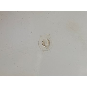 POSACENERE DESIGN Sergio Asti KARTELL 4635  METALLO PLASTICA ABS BIANCO ANNI '60