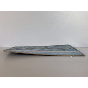 QUADRO DIPINTO OLIO TAVOLA Ferraris PAESAGGIO OSSOLANO INVERNO NEVE DIVISIONISTA