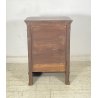 ANTICO INGINOCCHIATOIO CAPPUCCINO LEGNO NOCE RIPIANI CHIESA 1800 EPOCA CREDENZA