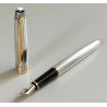 PENNA STILOGRAFICA Montblanc MEISTERSTUCK SOLITAIRE argento 925 Old Fountain Pen