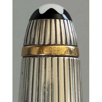 PENNA STILOGRAFICA Montblanc MEISTERSTUCK SOLITAIRE argento 925 Old Fountain Pen