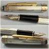 PENNA STILOGRAFICA Montblanc MEISTERSTUCK SOLITAIRE argento 925 Old Fountain Pen