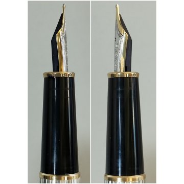 PENNA STILOGRAFICA Montblanc MEISTERSTUCK SOLITAIRE argento 925 Old Fountain Pen