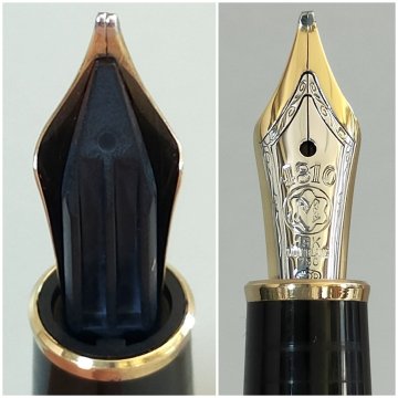 PENNA STILOGRAFICA Montblanc MEISTERSTUCK SOLITAIRE argento 925 Old Fountain Pen