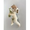 PICCOLO PUTTO CHERUBINO AMORINO ANGIOLETTO RESINA DIPINTO POLICROMIA  9,5 cm/h