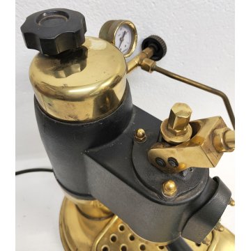 La Cimbali MACCHINA CAFFE' ESPRESSO a LEVA Microcimbali Vintage COLOR ORO Italia
