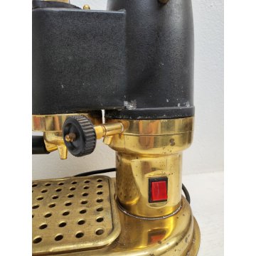 La Cimbali MACCHINA CAFFE' ESPRESSO a LEVA Microcimbali Vintage COLOR ORO Italia