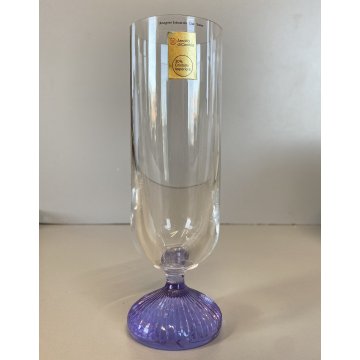 SET 6 CALICI CHAMPAGNE DESIGN Edoardo Dal Seno Arnolfo di Cambio 16,5 cm/h '70