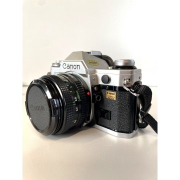 MACCHINA FOTOGRAFICA CANON AE-1 Program FOTOCAMERA REFLEX 35mm LENS 50mm JAPAN