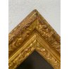 ANTICO DIPINTO OLIO TELA RITRATTO LUCREZIA ROMANA SPADA CORNICE LEGNO DORATO 600