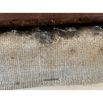 ANTICO DIPINTO OLIO TELA RITRATTO LUCREZIA ROMANA SPADA CORNICE LEGNO DORATO 600