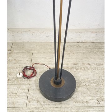 LAMPADA DA TERRA PIANTANA VETRO DANIMARCA DESIGN FLOOR LAMP GLASS ANNI 70