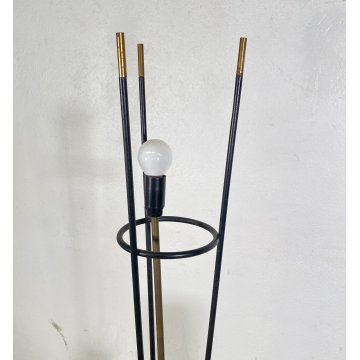 LAMPADA DA TERRA PIANTANA VETRO DANIMARCA DESIGN FLOOR LAMP GLASS ANNI 70