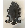 ANTICA CORNICE TAVOLO FERRO ORNATO DECORO FOGLIE RICCIOLI VOLUTE STILE BAROCCO