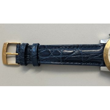 BUCHERER Automatic CHRONO 283.500 orologio polso VINTAGE data ACCIAIO ORO montre