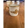 SERVIZIO CAFFE' VINTAGE 11 pers PORCELLANA Sevres DECORATO A MANO ORO ZECCHINO