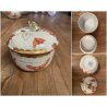 SET CAFFE TE' 12 pers PORCELLANA Herend Hungary DECORO CHINESE BOUQUET RUST '900