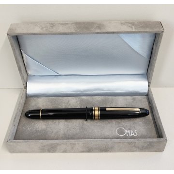 Penna Stilografica OMAS Extra 557/S NERO ORO 14k FOUNTAIN PEN Limited Edition M