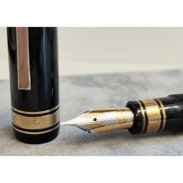 Penna Stilografica OMAS Extra 557/S NERO ORO 14k FOUNTAIN PEN Limited Edition M